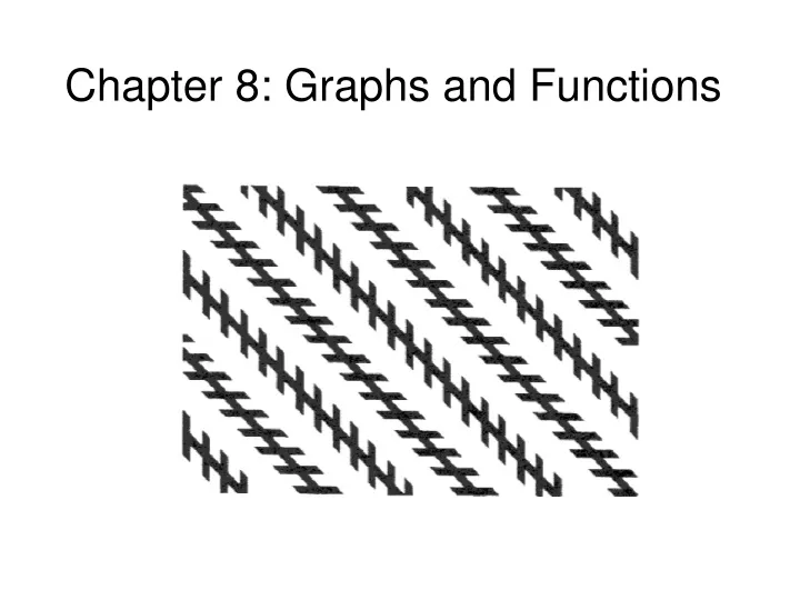 chapter 8 graphs and functions