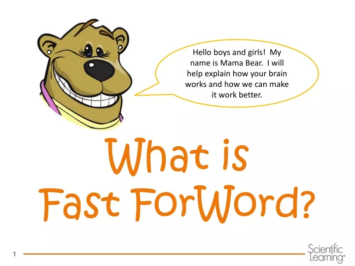 what is fast forword
