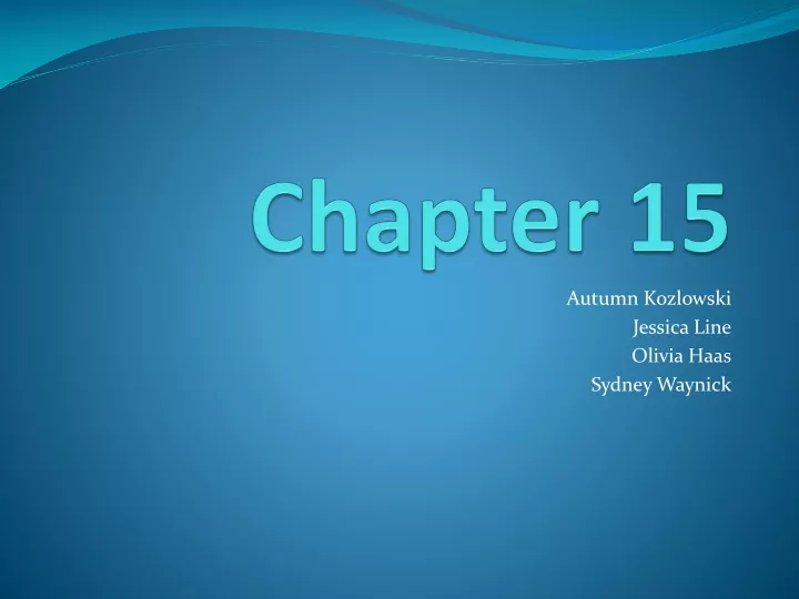 chapter 15