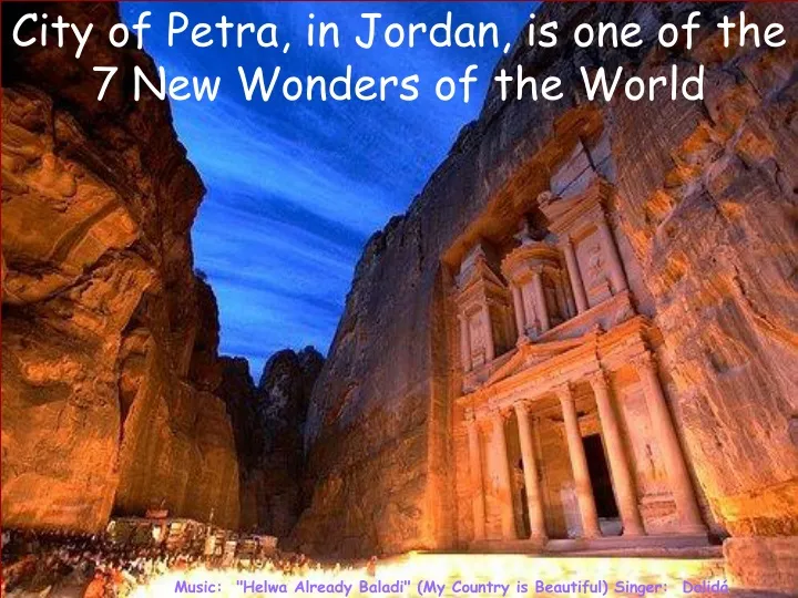 city of petra in jordan