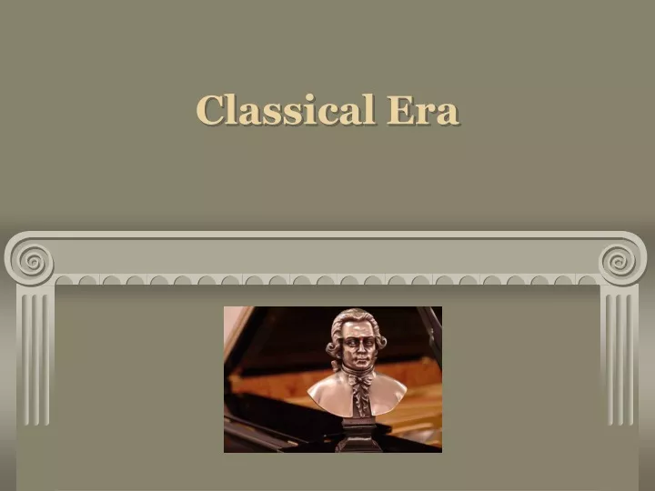 classical era