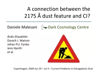 A connection between the 2175 Å dust feature and CI?