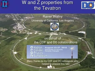 W and Z properties from  the Tevatron