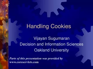 Handling Cookies