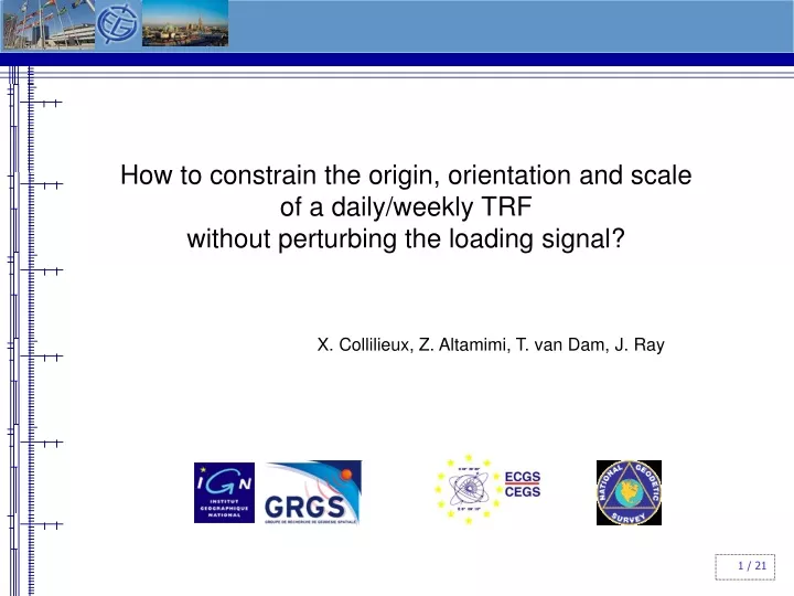 how to constrain the origin orientation and scale