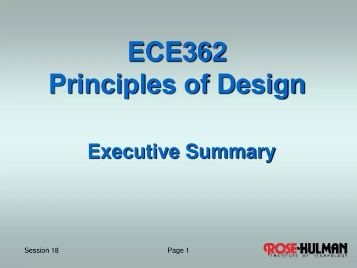 ece362 principles of design