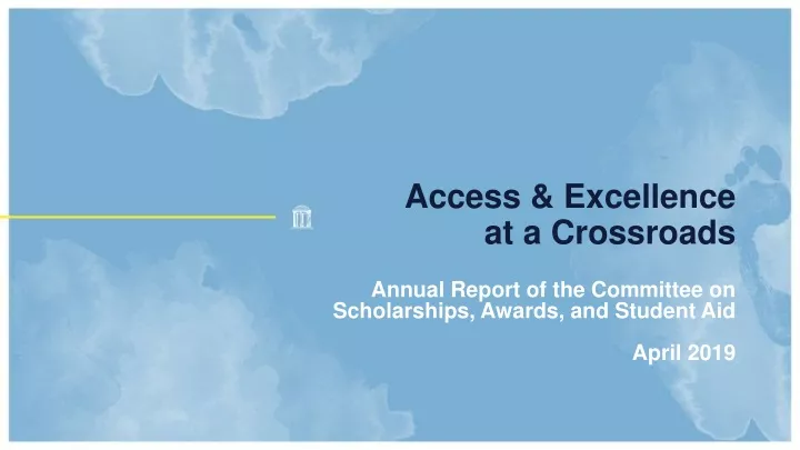 access excellence at a crossroads