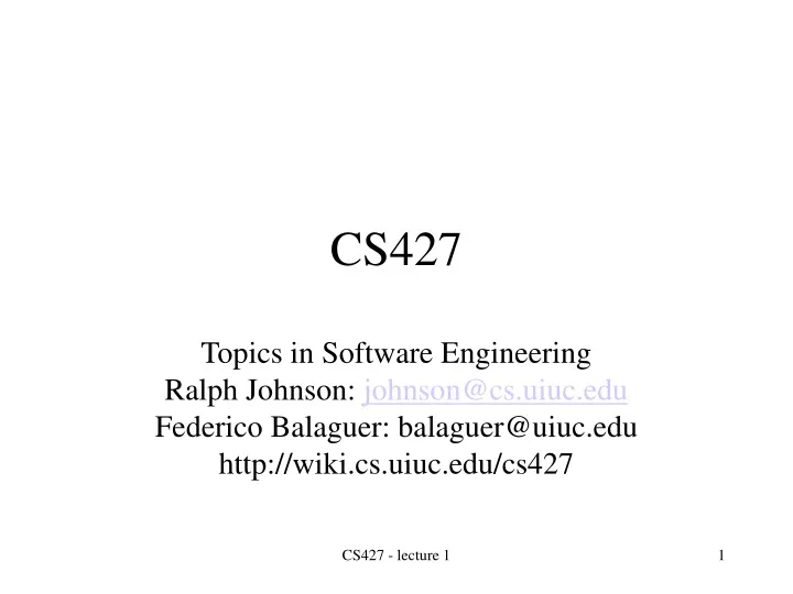 cs427