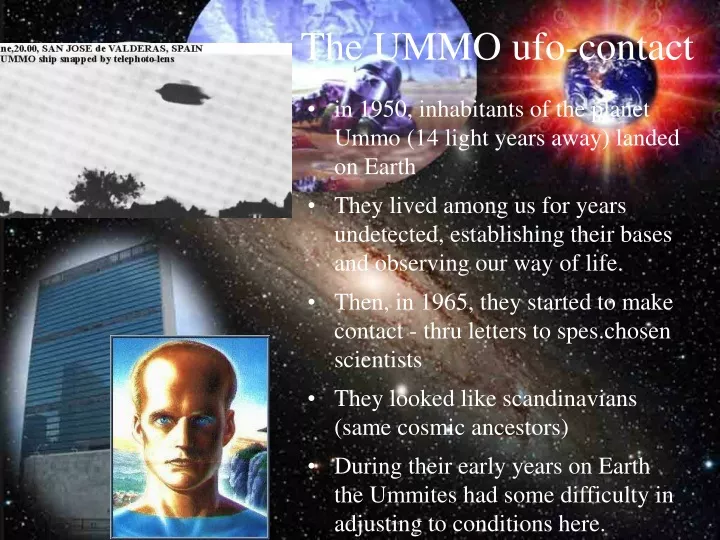 the ummo ufo contact