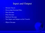 Java Streams and File I/O operations - slide 1
