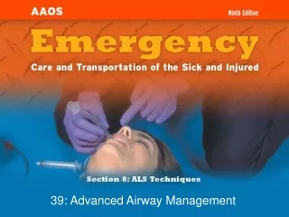 39: Advanced Airway Management