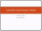 PPT - Input-Output Model and Computable General Equilibrium Model ...