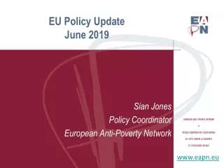 EU Policy Update  June 2019