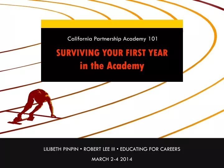 surviving your first year in the academy