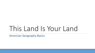 This Land Is Your Land