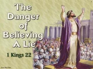We Should Be Careful Who We Trust – (5,6) A Majority Does Not Determine Truth – (6,12)