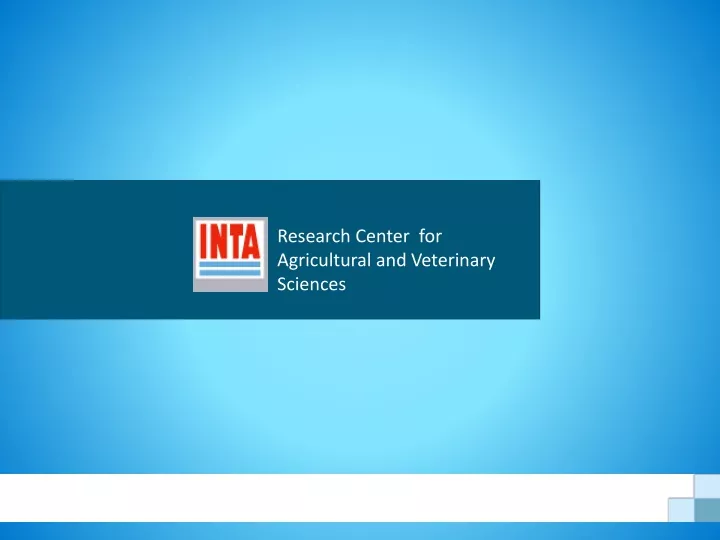 research center for agricultural and veterinary