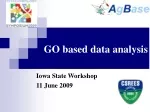GO based data analysis - slide 1