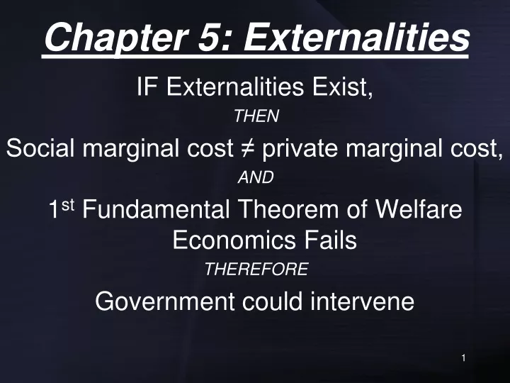 chapter 5 externalities