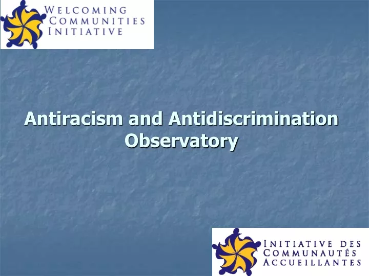 antiracism and antidiscrimination observatory