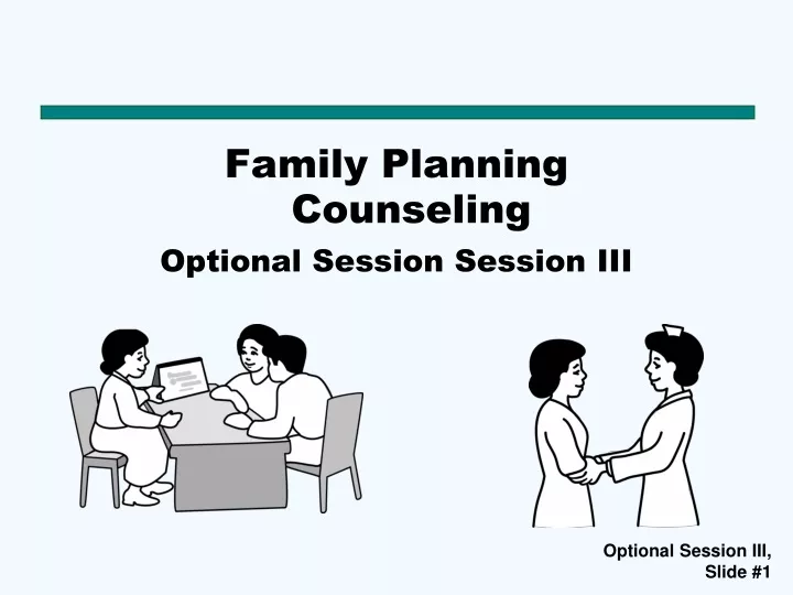 family planning counseling optional session