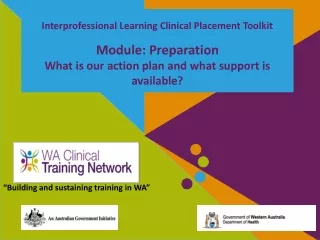 Interprofessional Learning Clinical Placement Toolkit