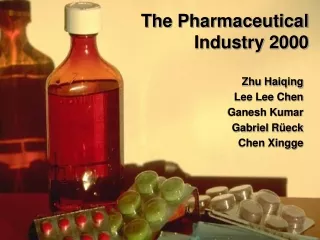The Pharmaceutical Industry 2000