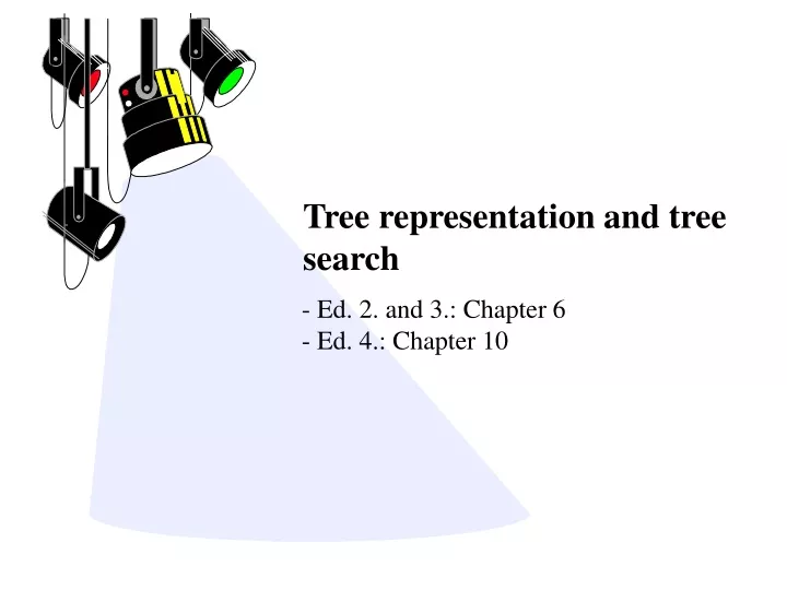 tree representation and tree search