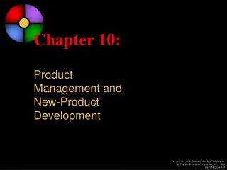 Chapter 10: Product  Management and  New-Product  Development