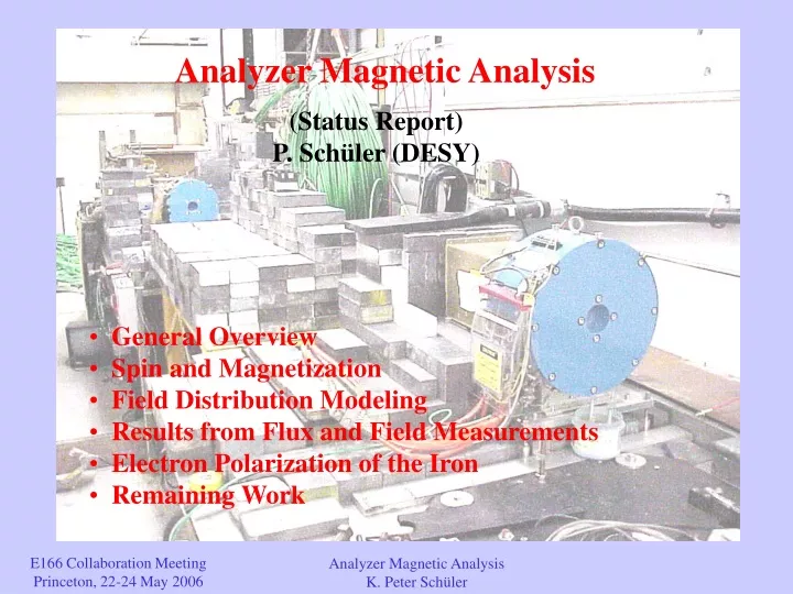 analyzer magnetic analysis
