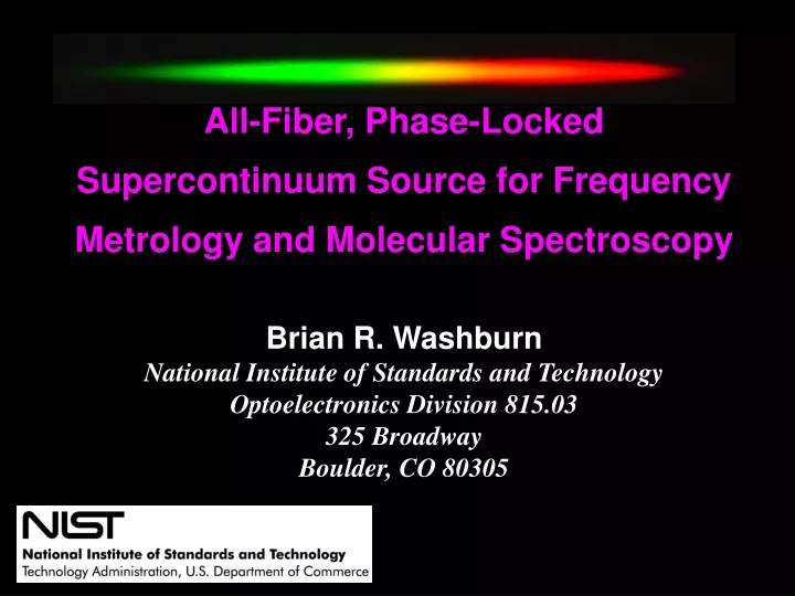all fiber phase locked supercontinuum source