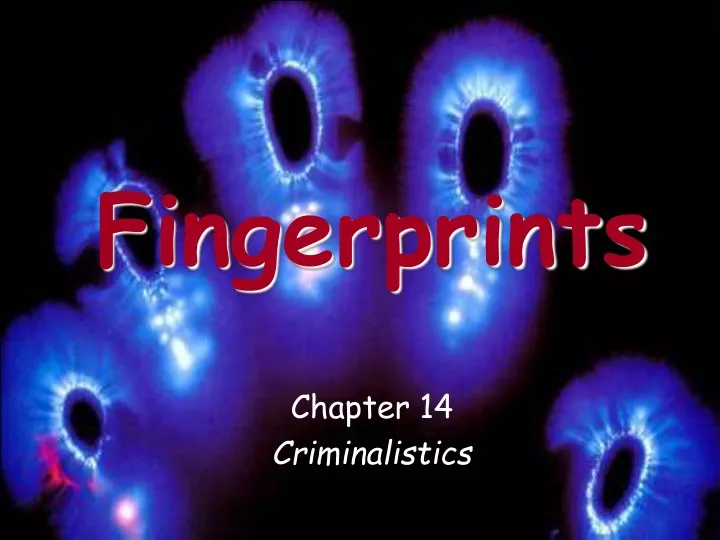 fingerprints