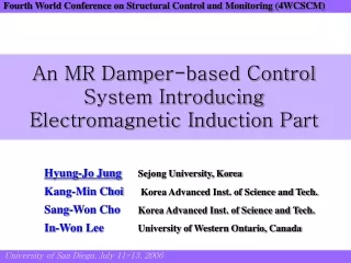 Hyung-Jo Jung Sejong University, Korea