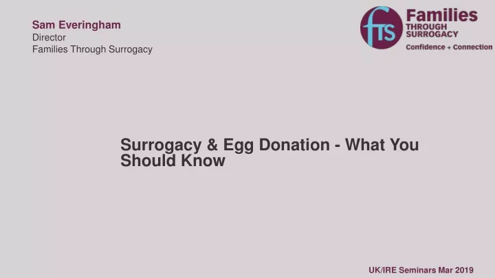 surrogacy egg donation what you should know