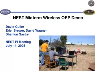 NEST Midterm Wireless OEP Demo