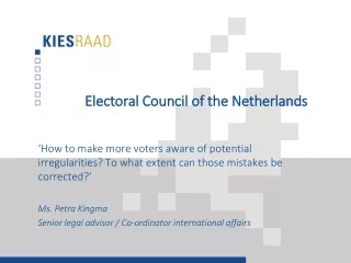 Electoral Council of the Netherlands