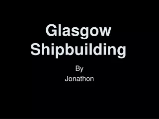 Glasgow Shipbuilding
