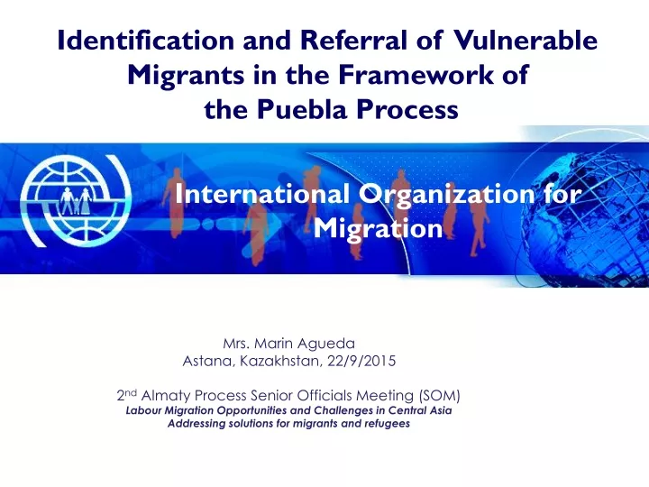 identification and referral of vulnerable