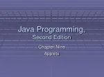 Java Programming: Mastering Applets and Event-Driven GUI Development - slide 1