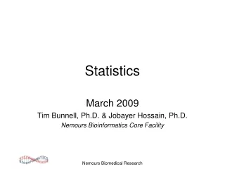 Statistics