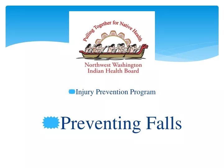 injury prevention program preventing falls