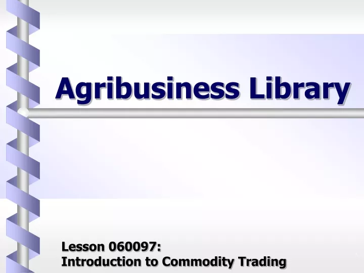 agribusiness library
