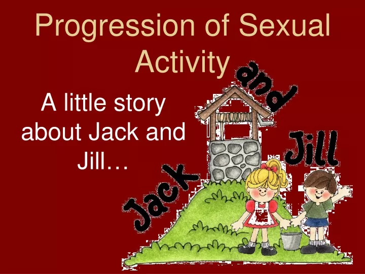 progression of sexual activity