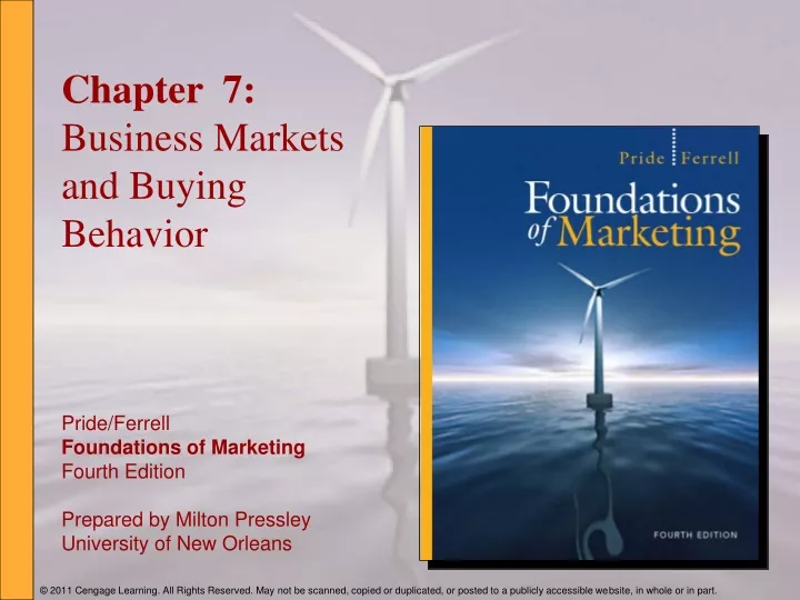 chapter 7 business markets and buying behavior
