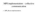 PPT - Collective Communication Implementations PowerPoint Presentation ...