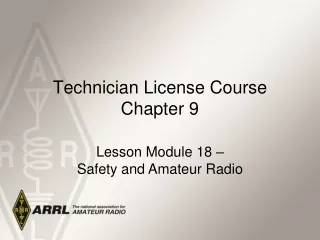 Technician License Course Chapter 9