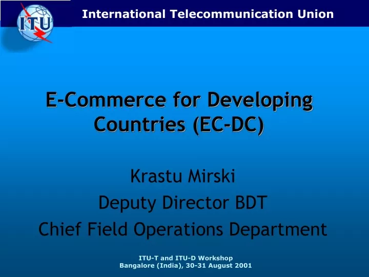 e commerce for developing countries ec dc