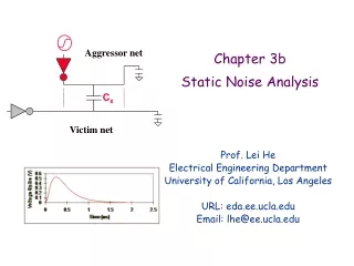 Chapter 3b Static Noise Analysis