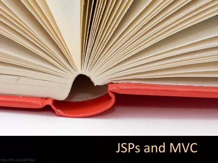 jsps and mvc