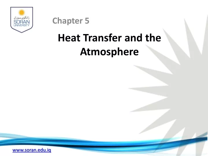 heat transfer and the atmosphere
